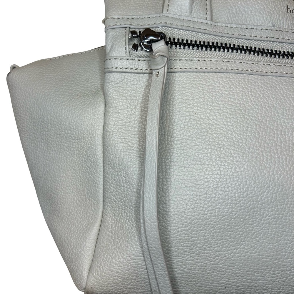 Botkier Elegant Cream Leather Tote Bag - Picture 4 of 14